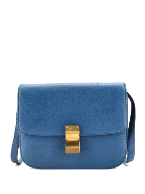 Celine Pre-Owned Classic Box Bag Grainy Leather Medium crossbody bag