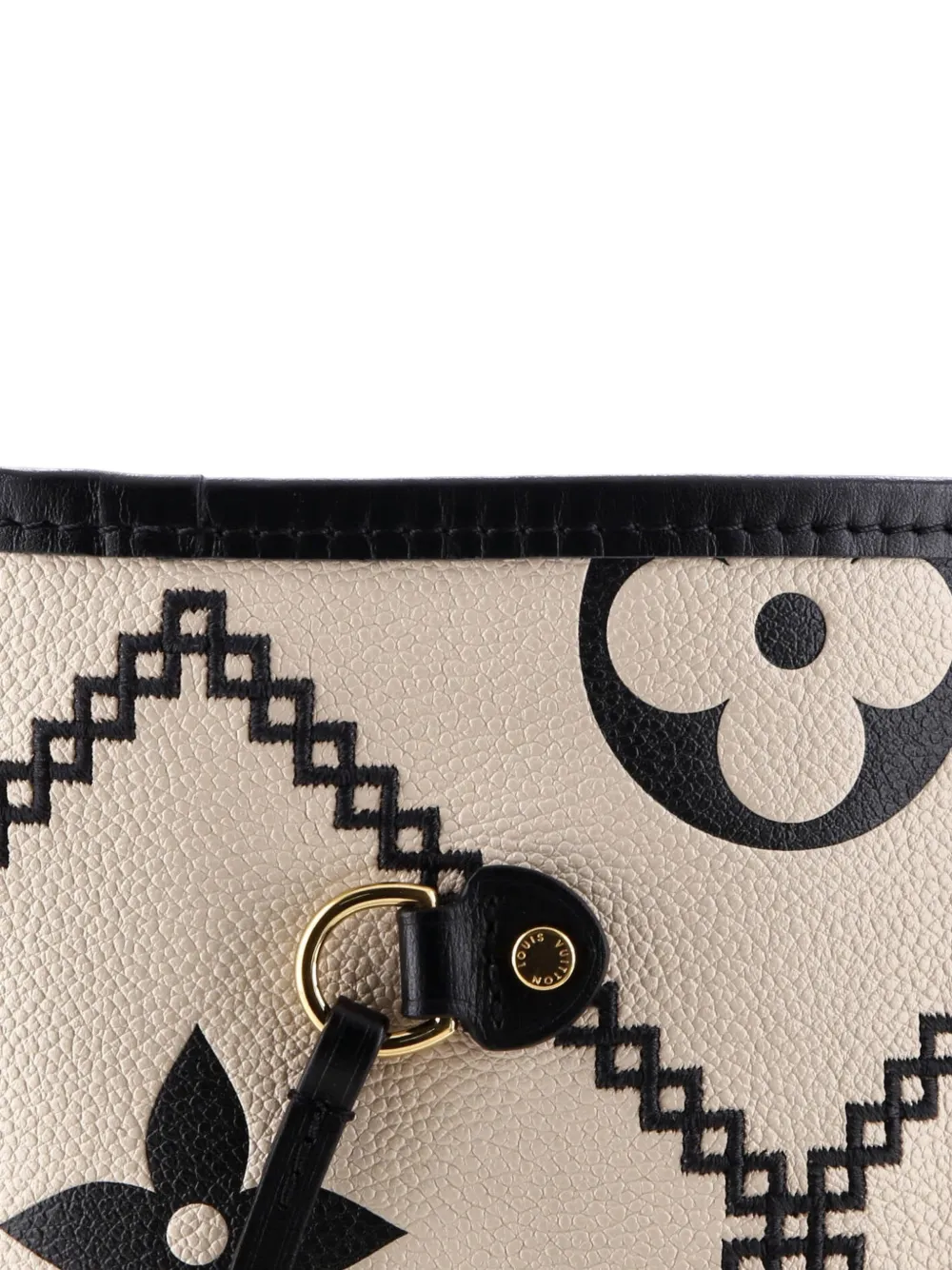 Neverfull Nm Monogram Empreinte Giant Broderies Mm Tote Bag