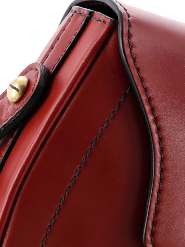 Christian Dior Pre-Owned D-Fence サドルバッグ S | レッド | FARFETCH JP