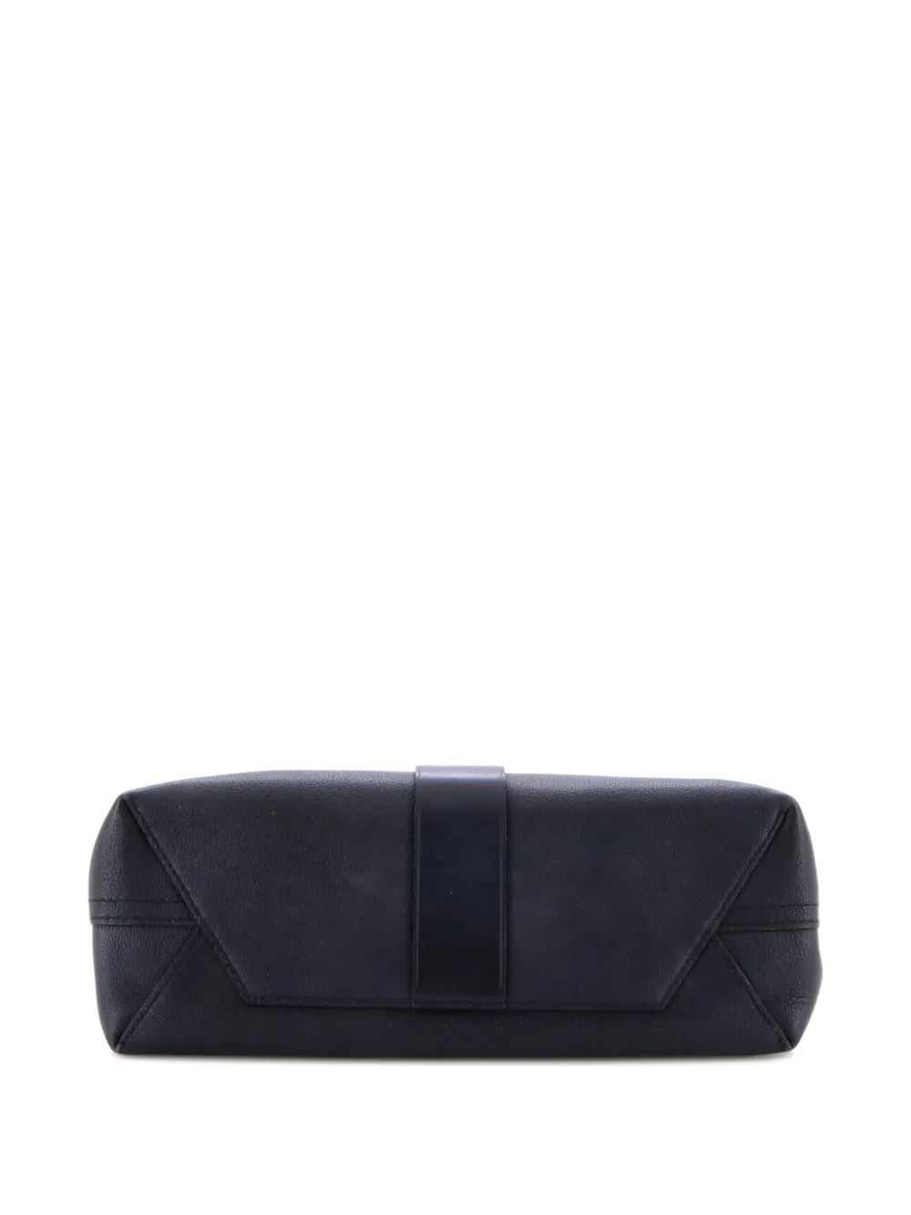 Pre-owned Louis Vuitton Very One Handle Bag Monogram Leather Satchel In Black