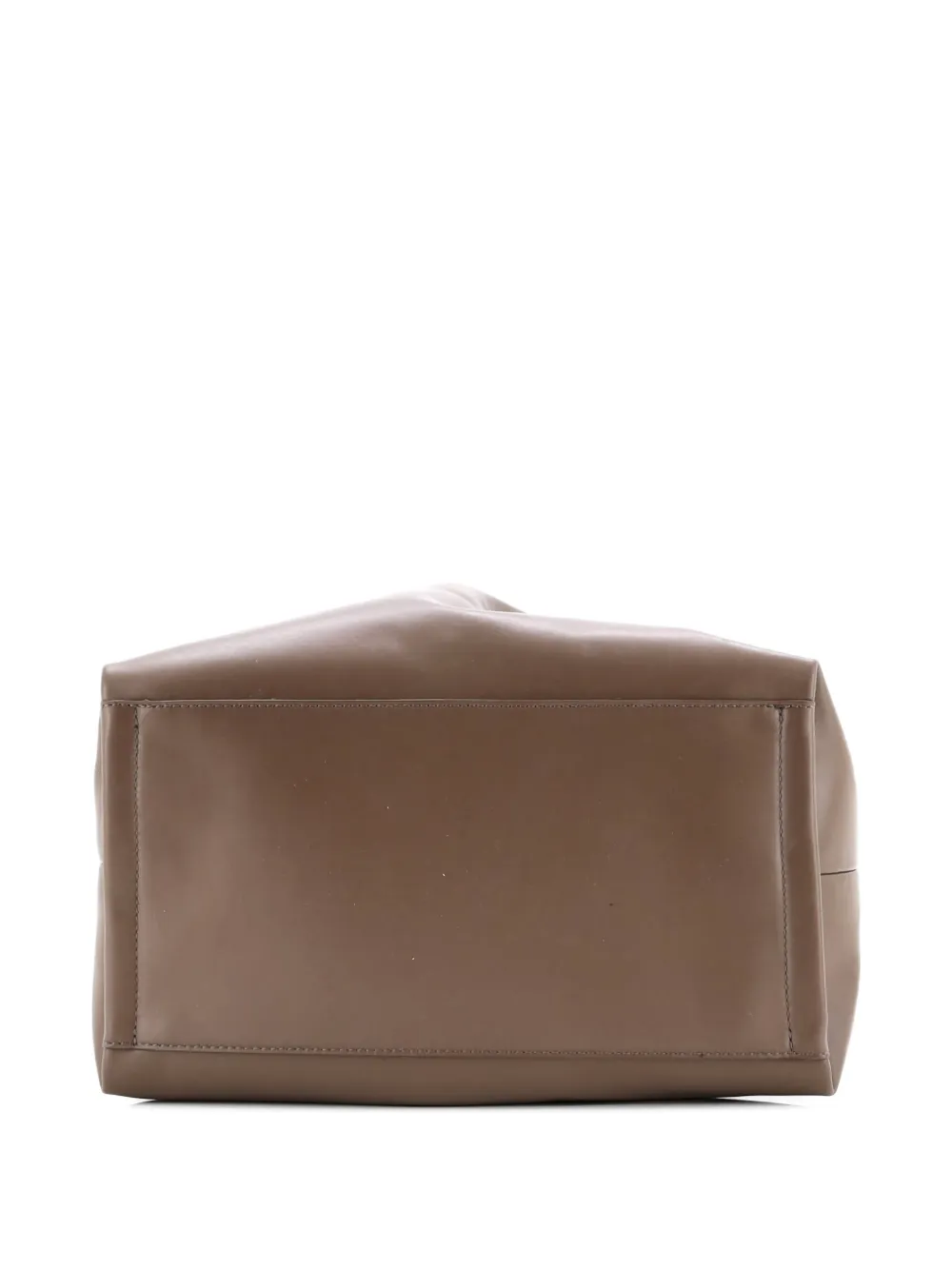 Pre-owned Chloé Judy Leather East West Tote Bag In Brown