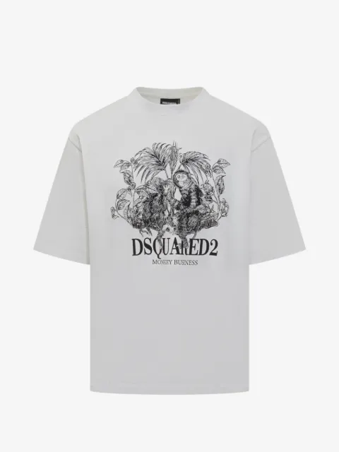 DSQUARED2 Monkey Business loose fit T-shirt