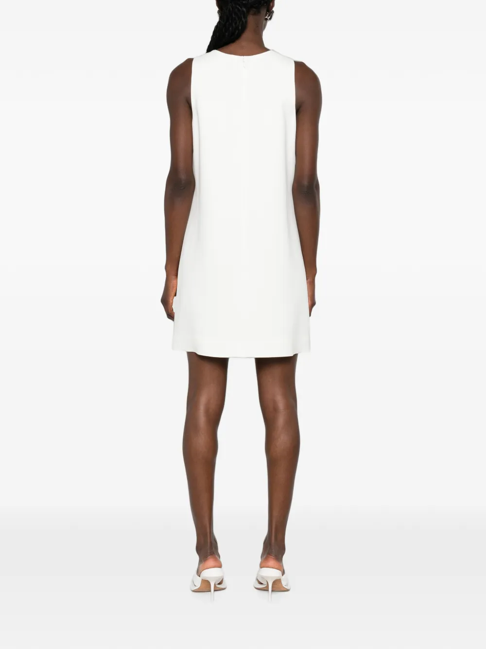 Stella McCartney Jurk met geborduurde bloemen Wit