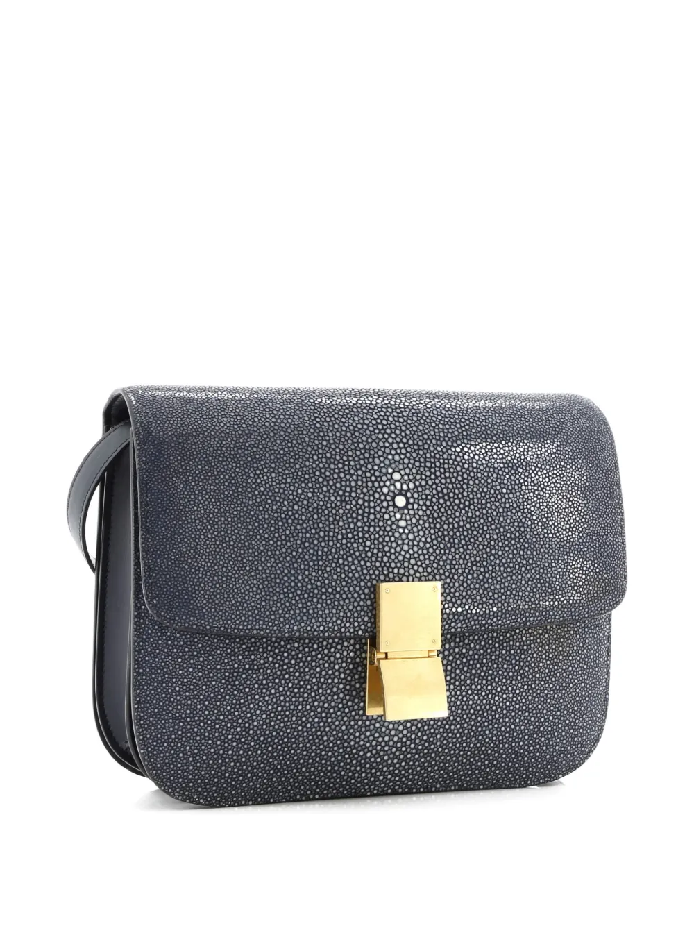 Classic Box Bag Stingray Medium Shoulder Bag
