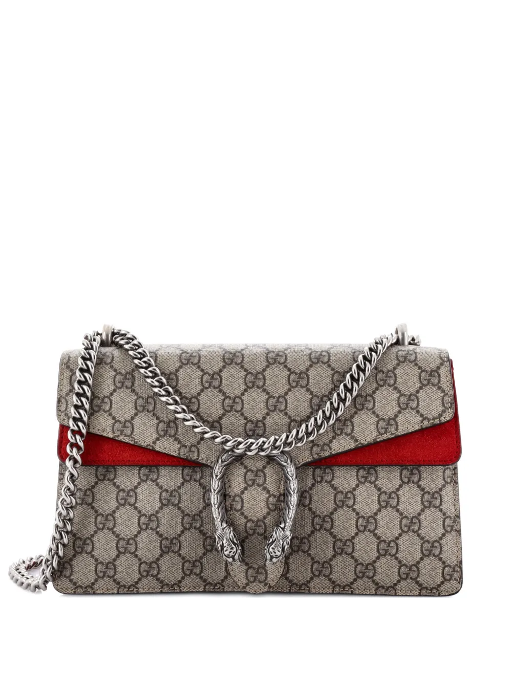 Gucci Pre-Owned Dionysus Bag GG Coated Canvas Small shoulder bag - Marrone