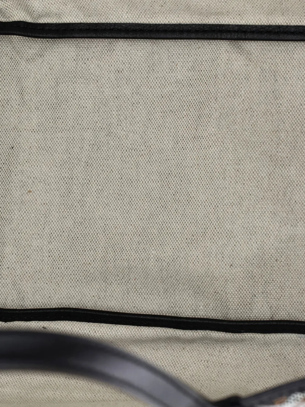 Pre-owned Goyard Saint Louis Printed Coated Canvas Pm Tote Bag In Black