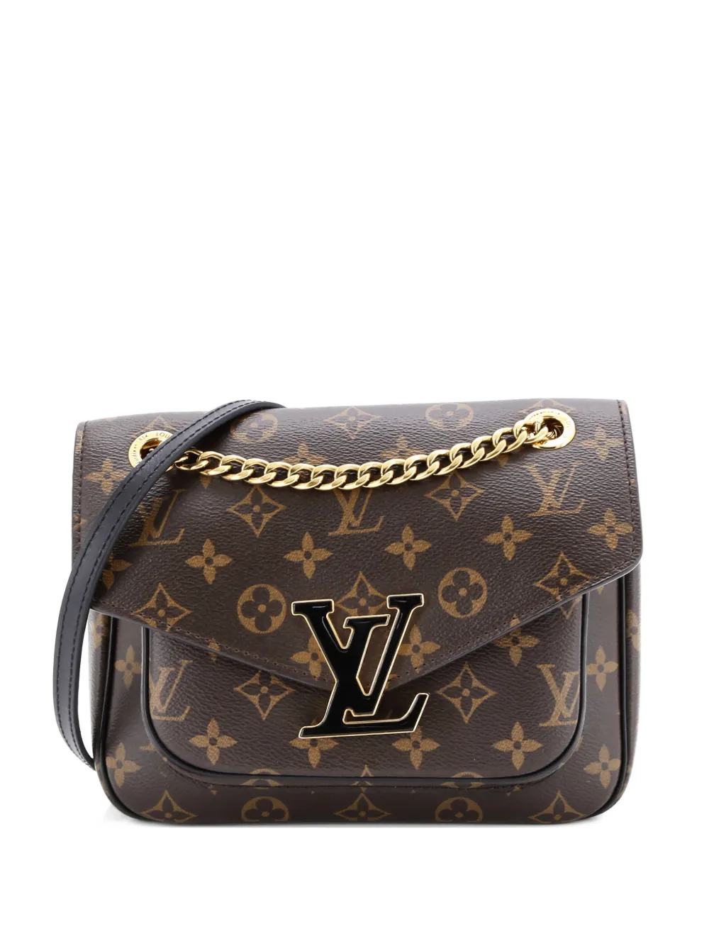Louis Vuitton Pre-Owned Passy Handbag Monogram Canvas crossbody bag - Nero