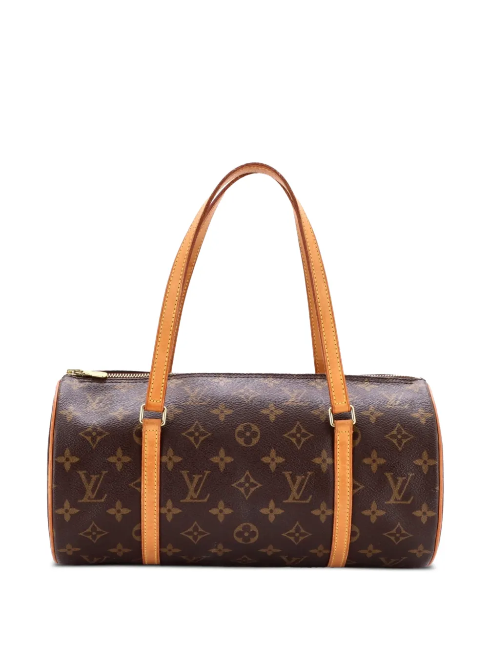 Louis Vuitton Pre-Owned Papillon Handbag Monogram Canvas 30 shoulder bag - Braun