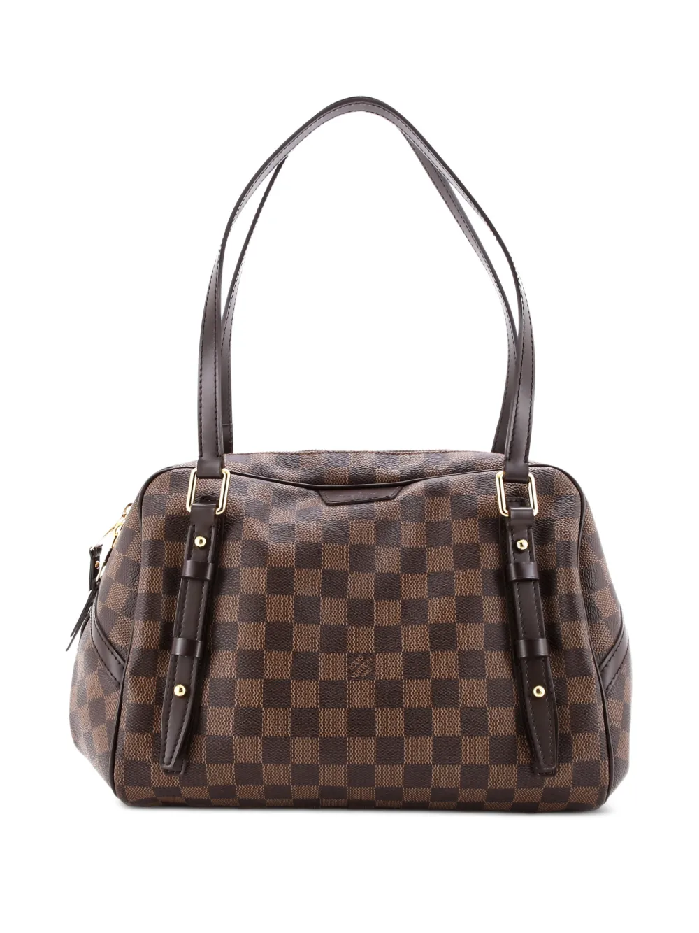 Louis Vuitton Pre-Owned Rivington Damier GM satchel - Marrone