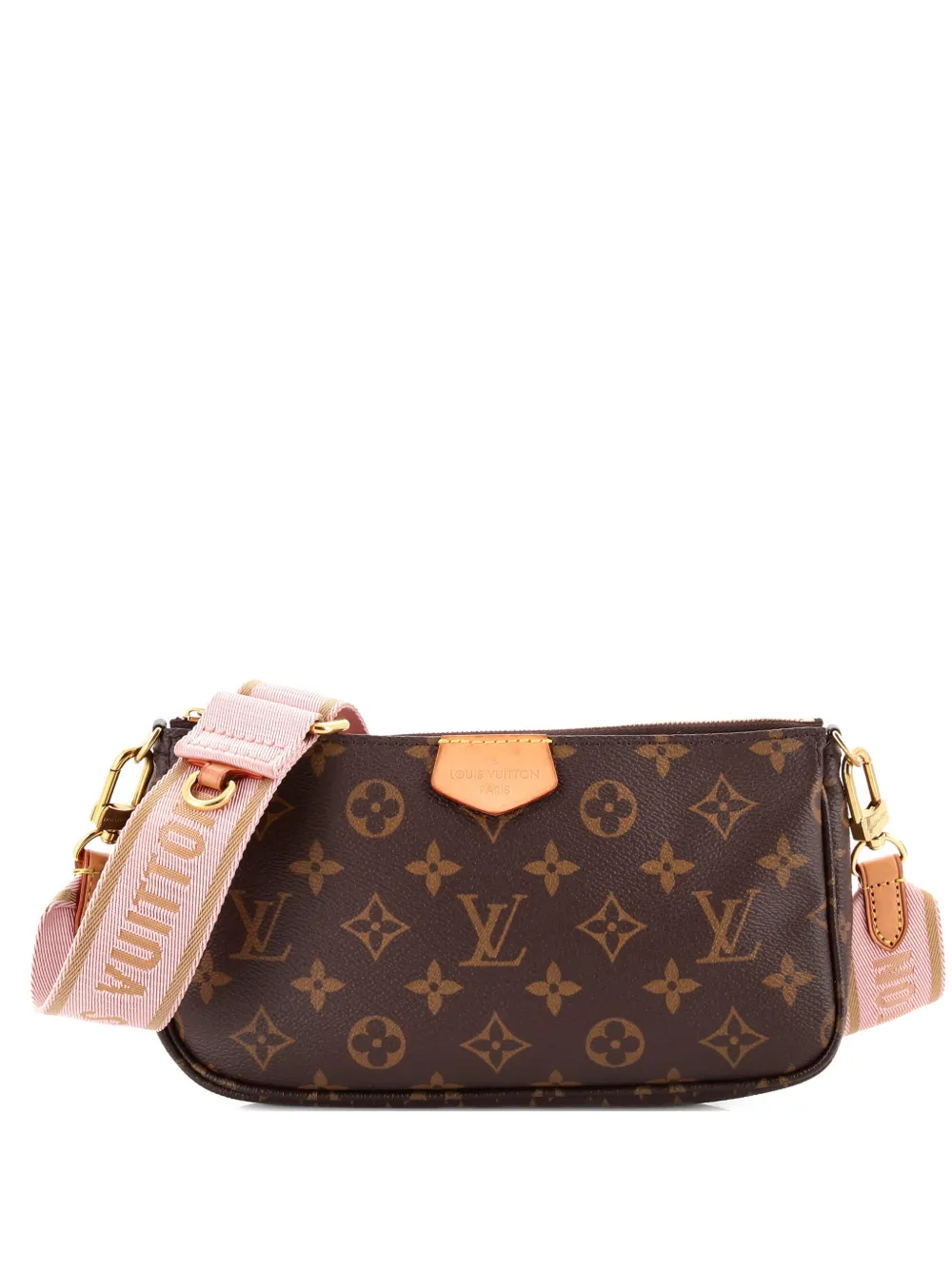 Louis Vuitton Pre-Owned Multi Pochette Accessoires Monogram Canvas crossbody bag - Brown