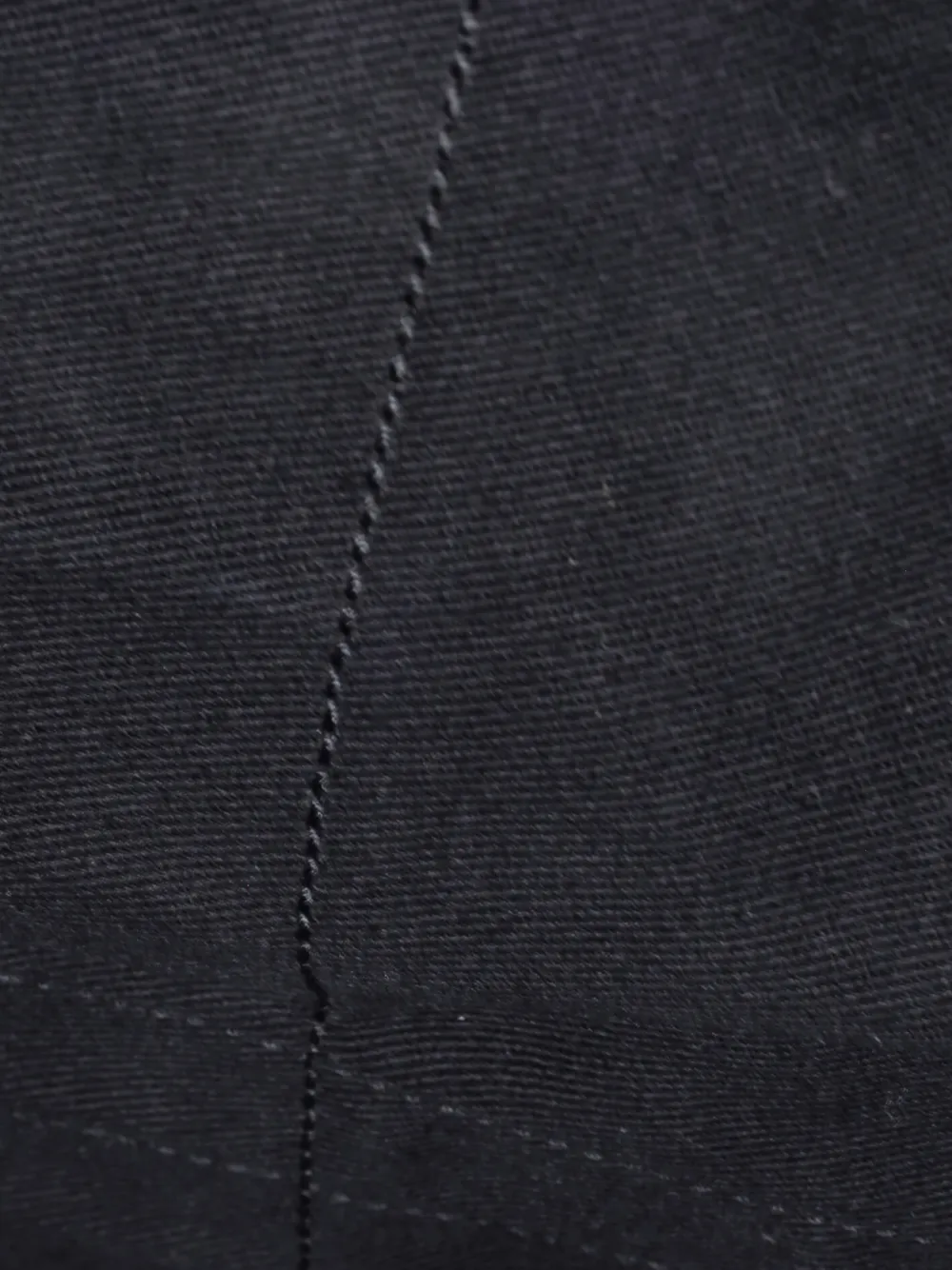 SAINT LAURENT Pre-owned Rive Gauche Drawstring Sling Bag Embroidered Canvas Backpack In Black