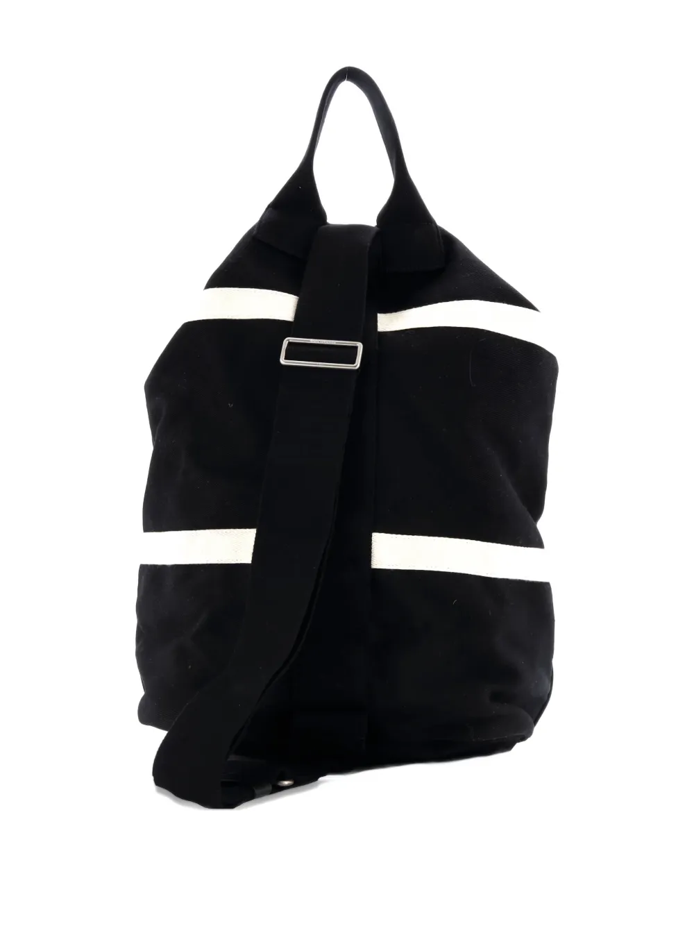 Saint Laurent Pre-Owned Rive Gauche Drawstring Sling Bag Embroidered Canvas backpack | Pre-owned | Image 2