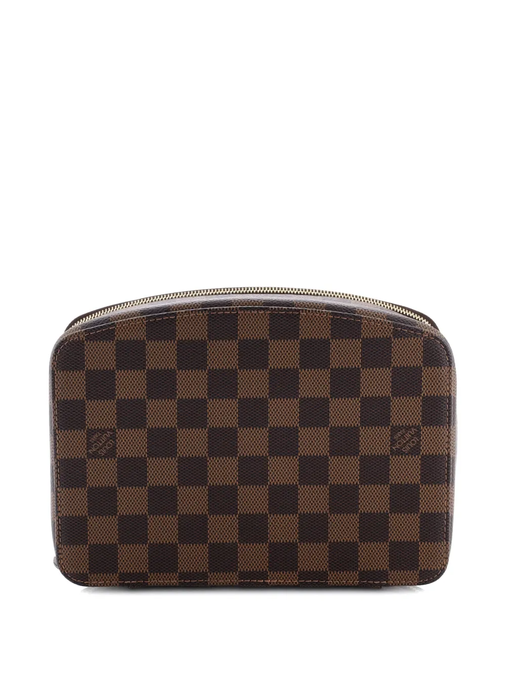 Louis Vuitton Pre-Owned Monte-Carlo Jewelry Box Damier Canvas pouch - Marrone
