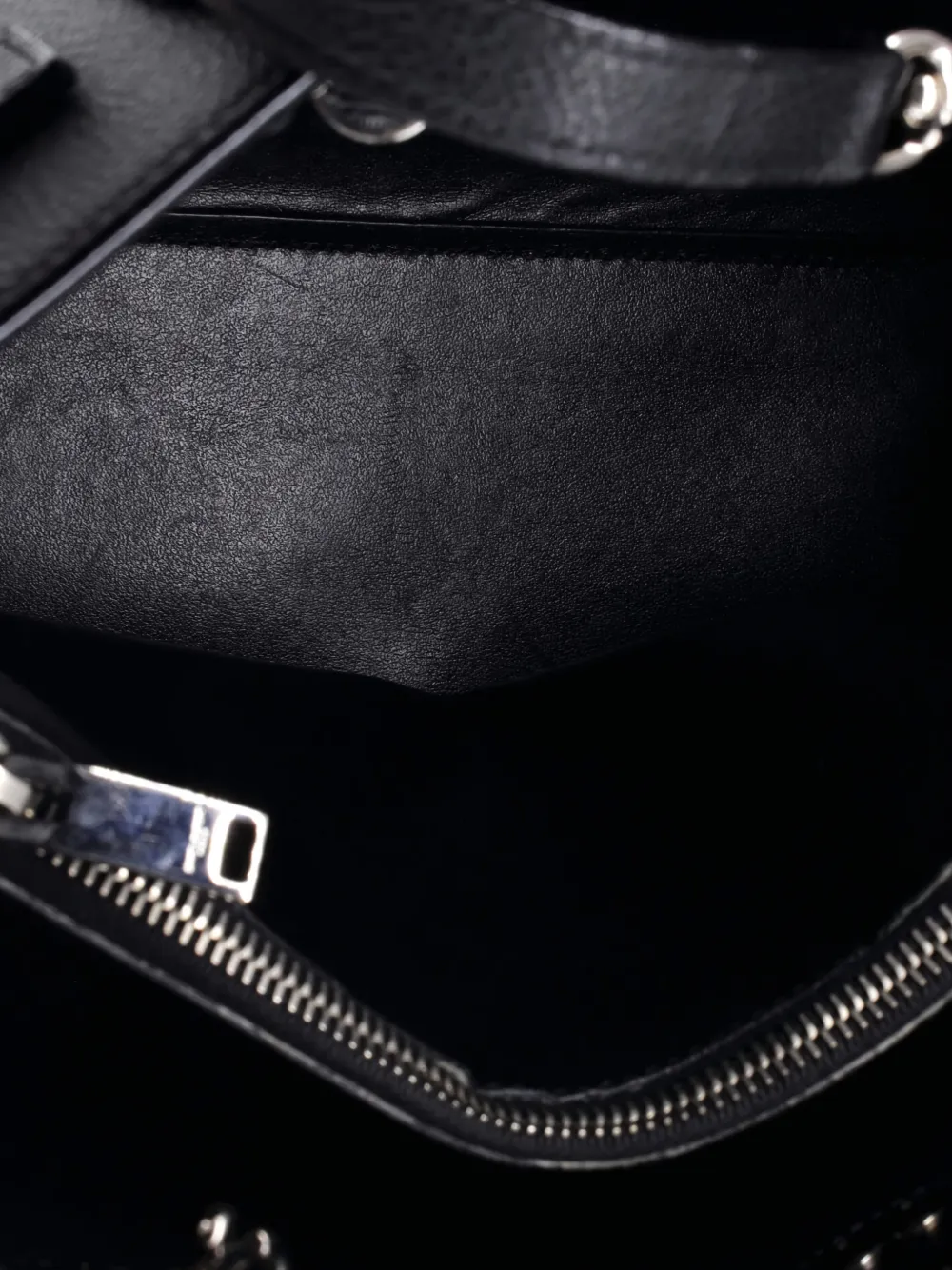 Pre-owned Saint Laurent Sac De Jour Nm Bag Leather Baby Tote Bag In Black