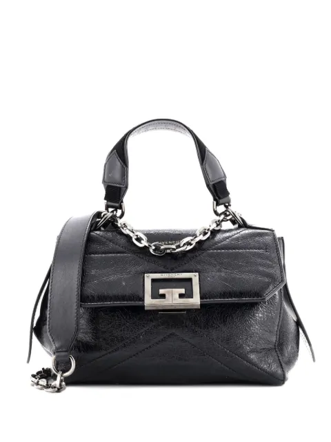 Givenchy Pre-Owned ID Flap Bag Crinkled Glazed Leather Small shoulder bag