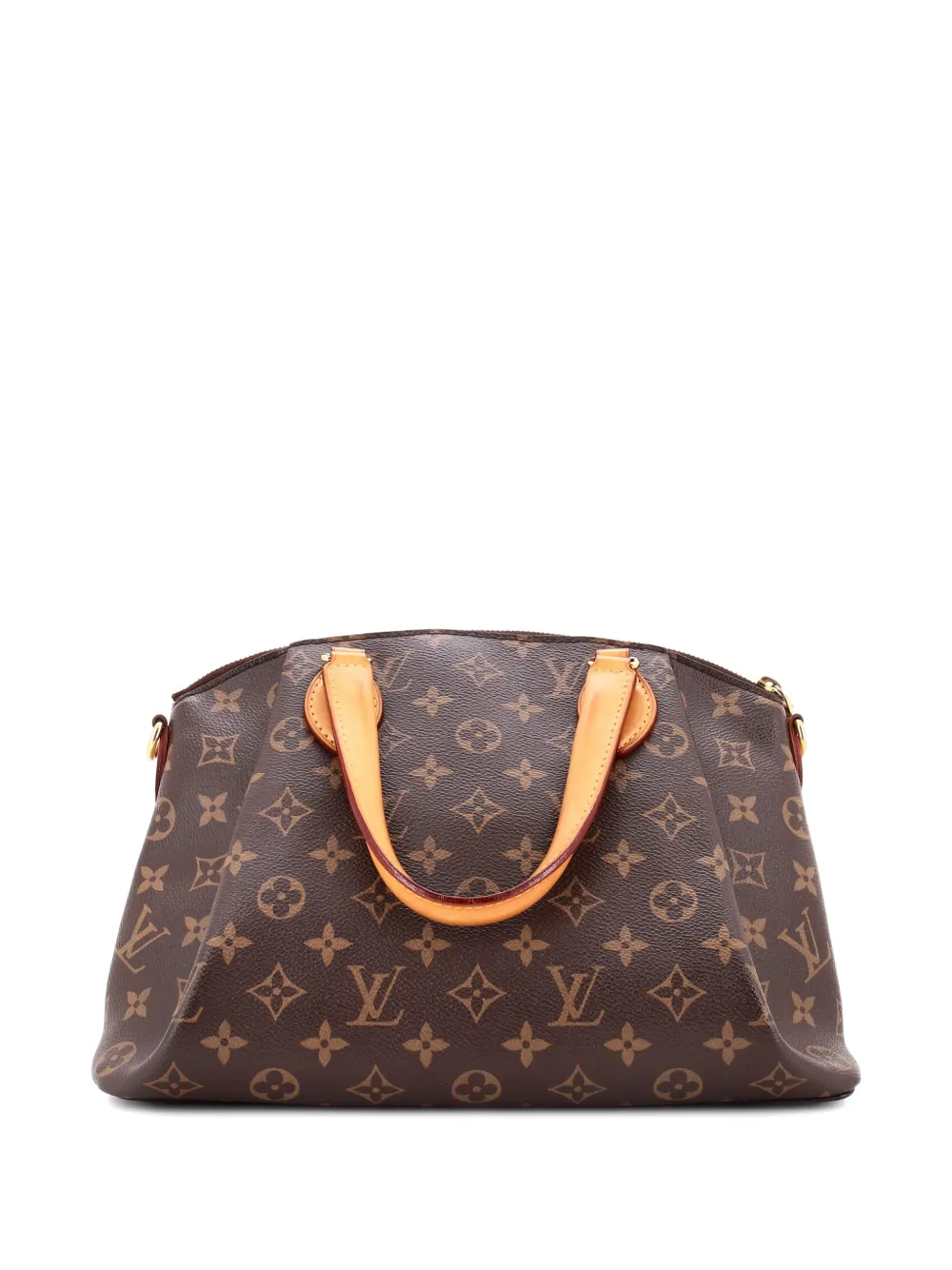 Click to view more detailed imagery on our partner's website Pre-owned Louis Vuitton Rivoli Handbag Monogram Canvas Pm Satchel In Brown