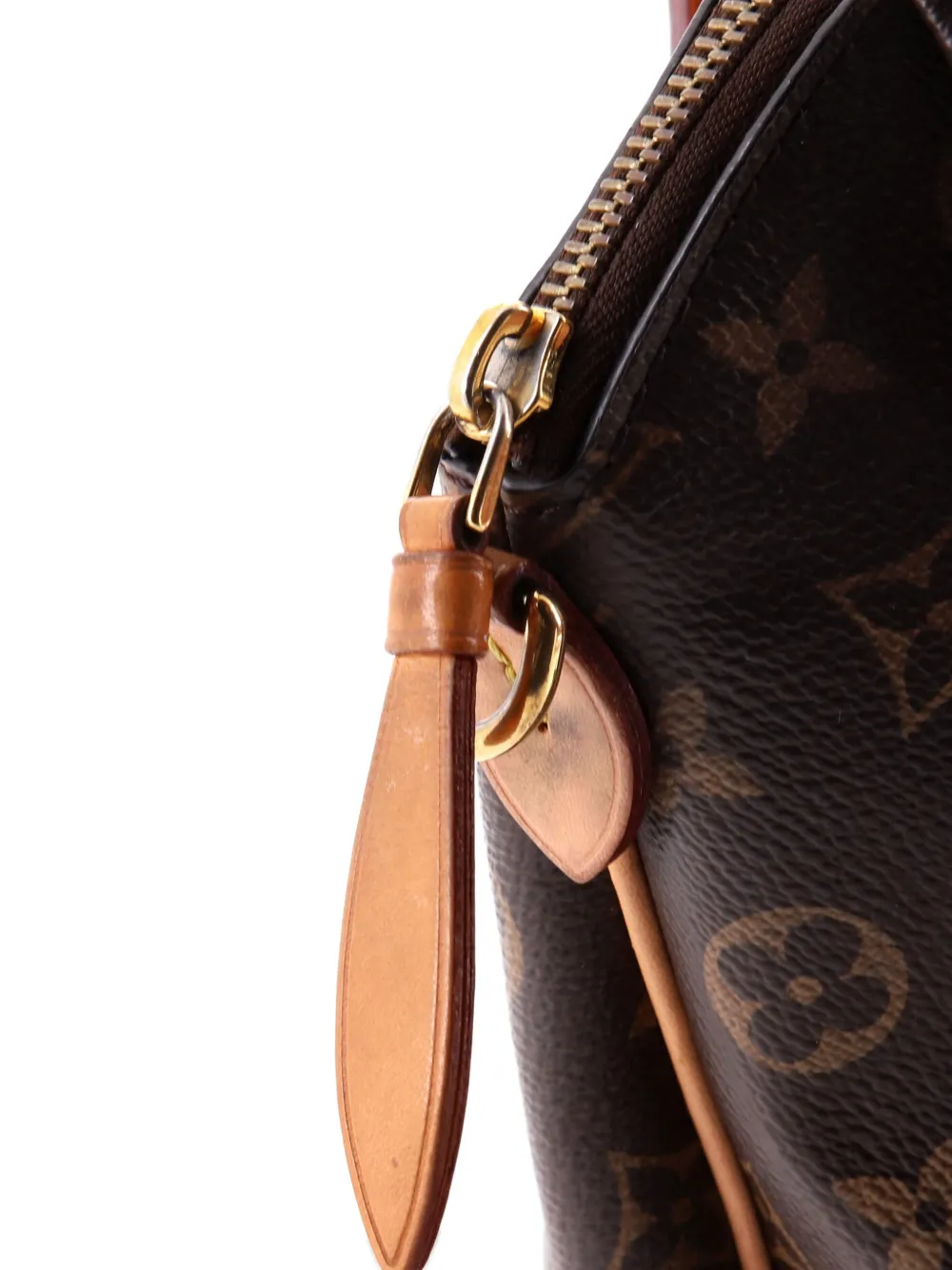 LOUIS VUITTON Pre-owned Rivoli Handbag Monogram Canvas Pm Satchel In Brown