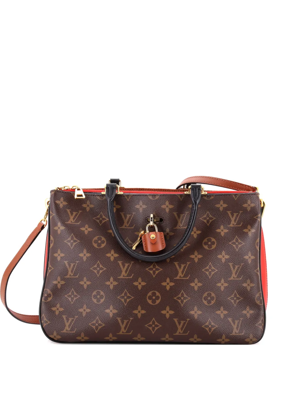 Louis Vuitton Pre-Owned Millefeuille Handbag Monogram Canvas and Leather tote bag - Marrone