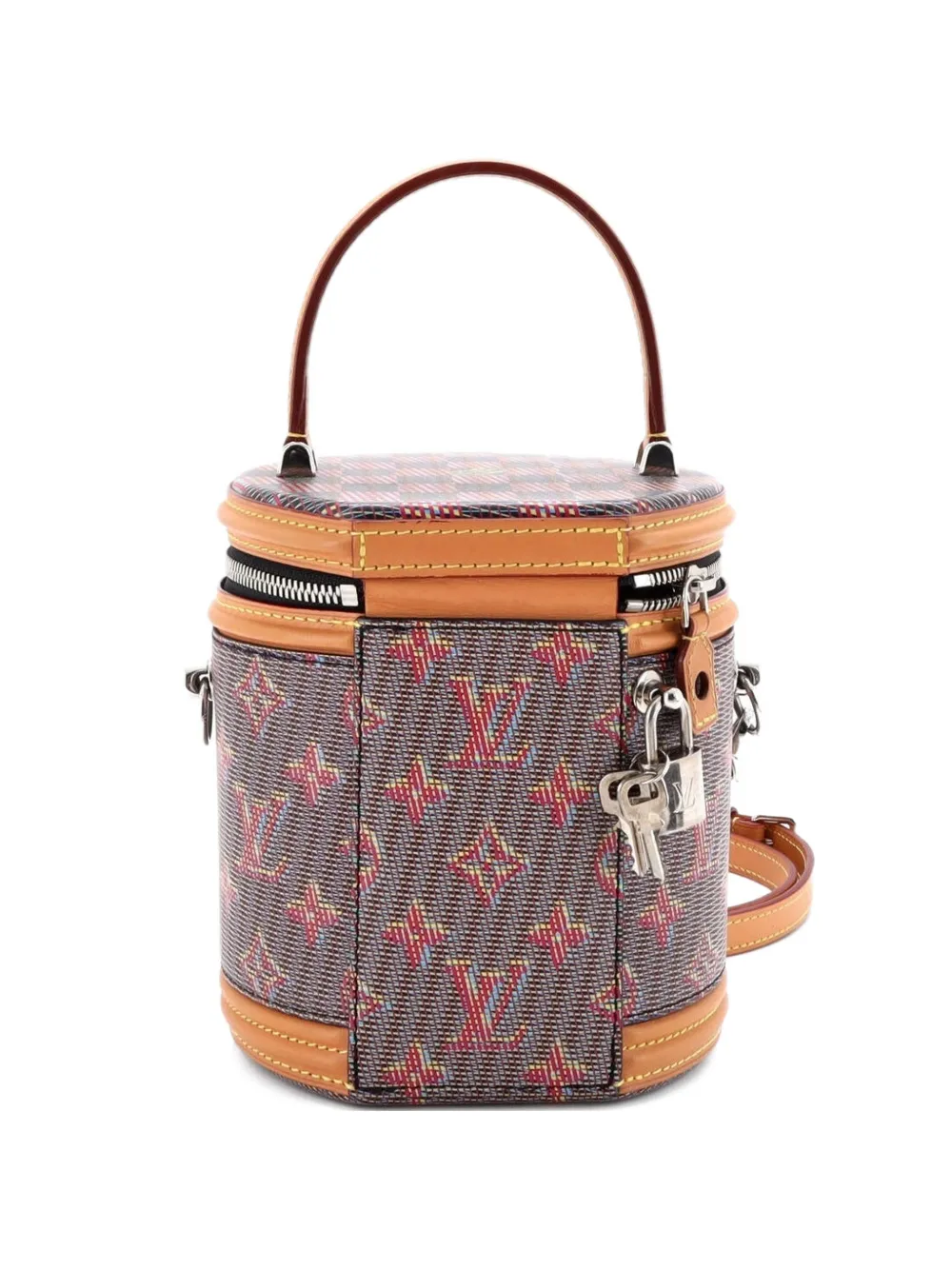 Louis Vuitton Pre-Owned Cannes Handbag Damier Monogram LV Pop Canvas satchel - Mehrfarbig