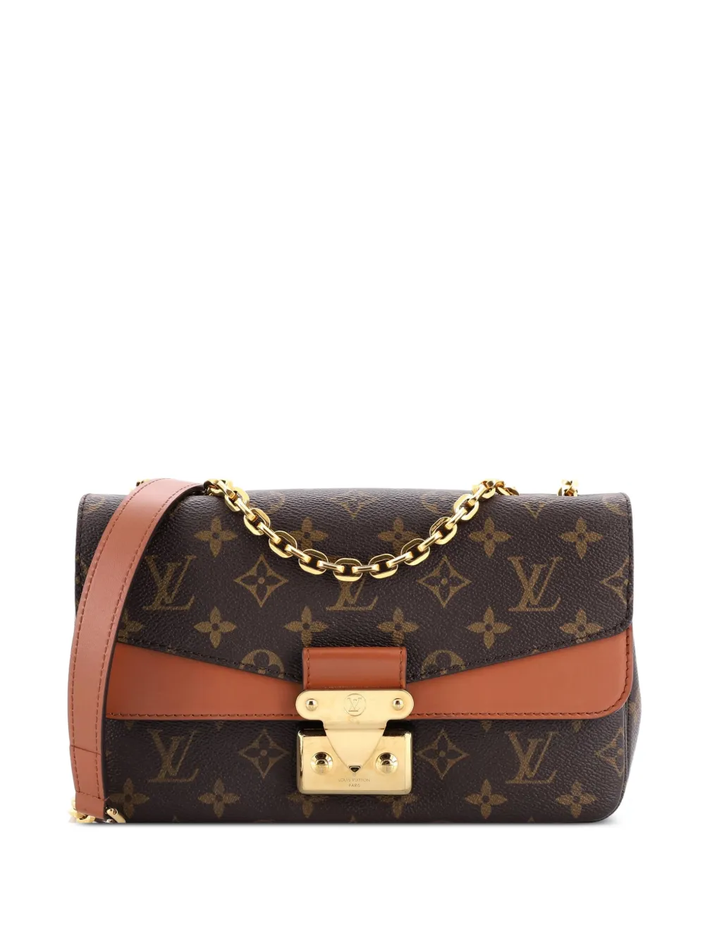 Louis Vuitton Pre-Owned Borsa a spalla Marceau in pelle e tela con monogramma - Marrone