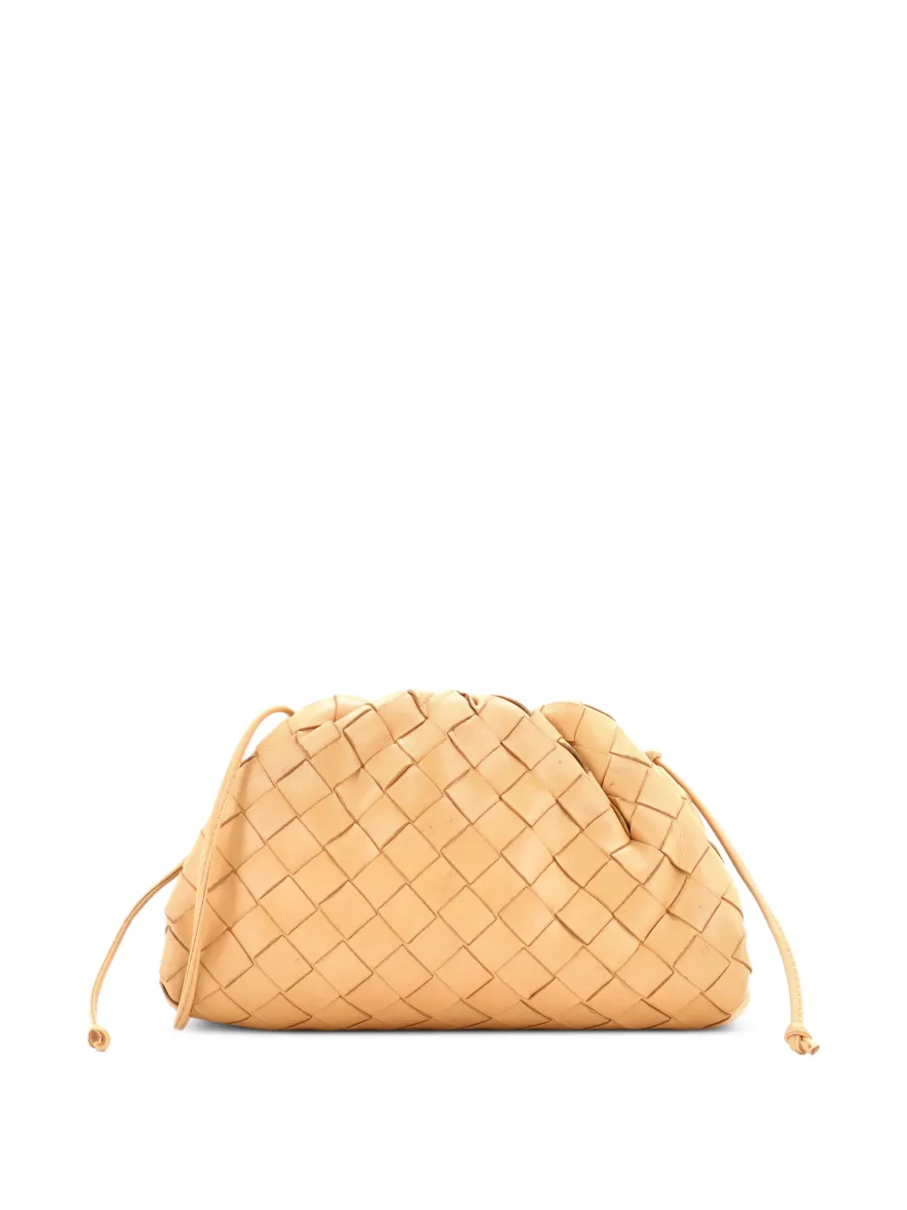 Bottega Veneta Pre-Owned The Pouch Intrecciato Nappa Mini crossbody bag - Toni neutri