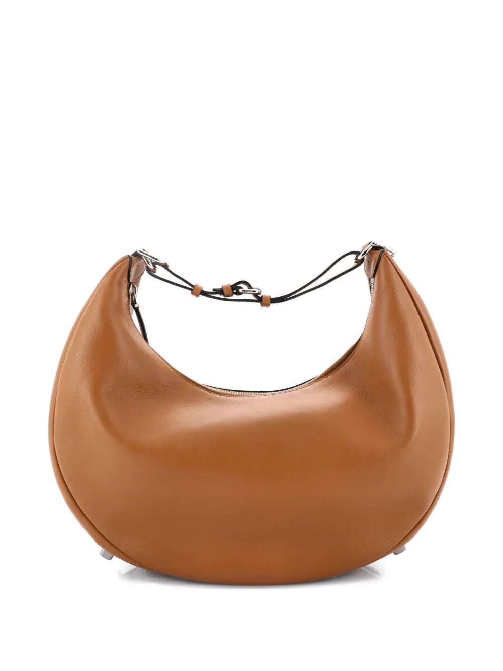 Click to view more detailed imagery on our partner's website Pre-owned Fendi Graphy Bag Leather Medium Hobo Bag In Brown