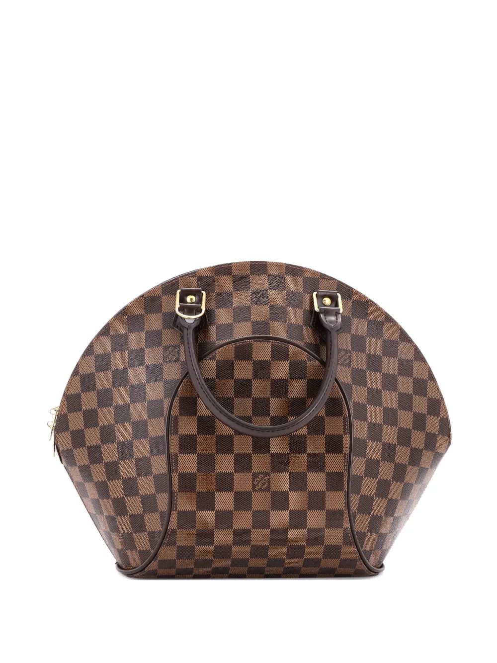 Click to view more detailed imagery on our partner's website Pre-owned Louis Vuitton Ellipse Bag Damier Pm Satchel In Brown