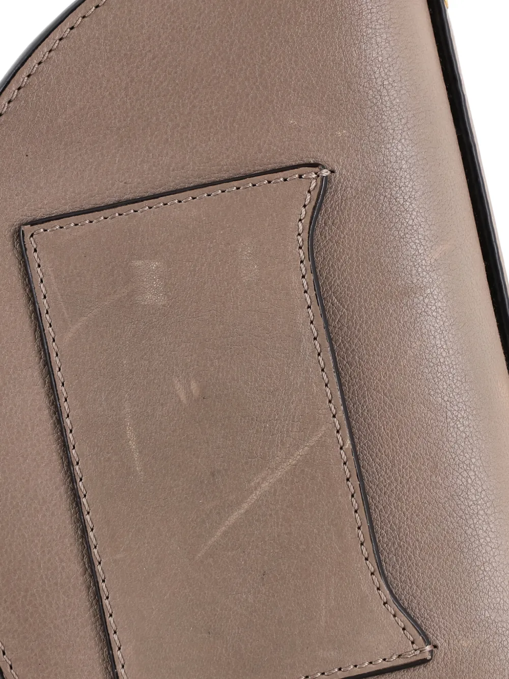 Pre-owned Chloé Nile Leather Mini Crossbody Bag In Neutral