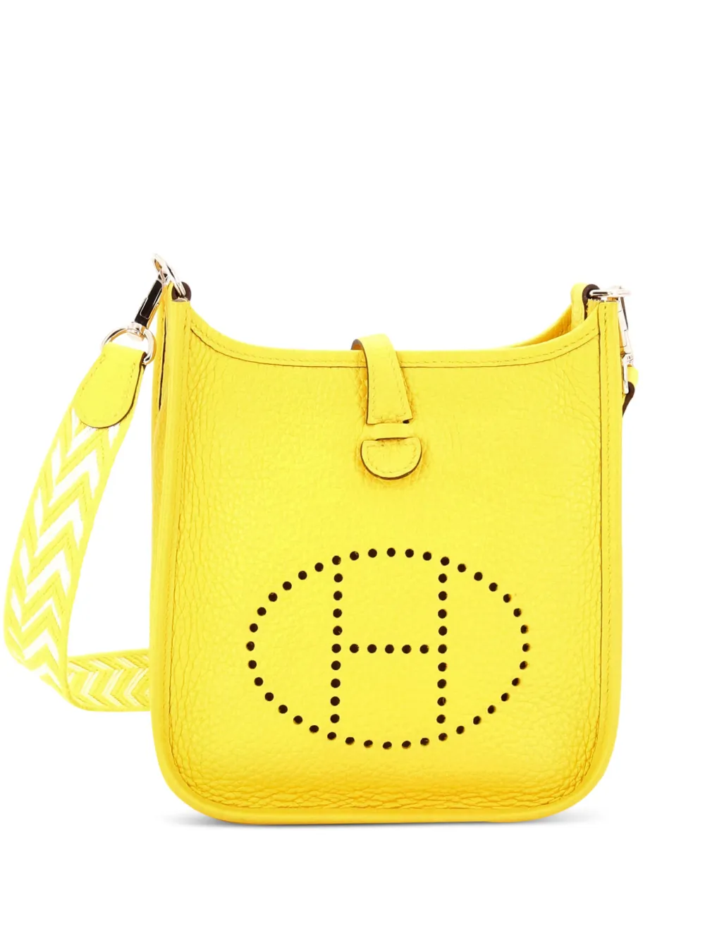Hermès Pre-Owned Evelyne Bag Gen III Clemence TPM crossbody bag - Giallo