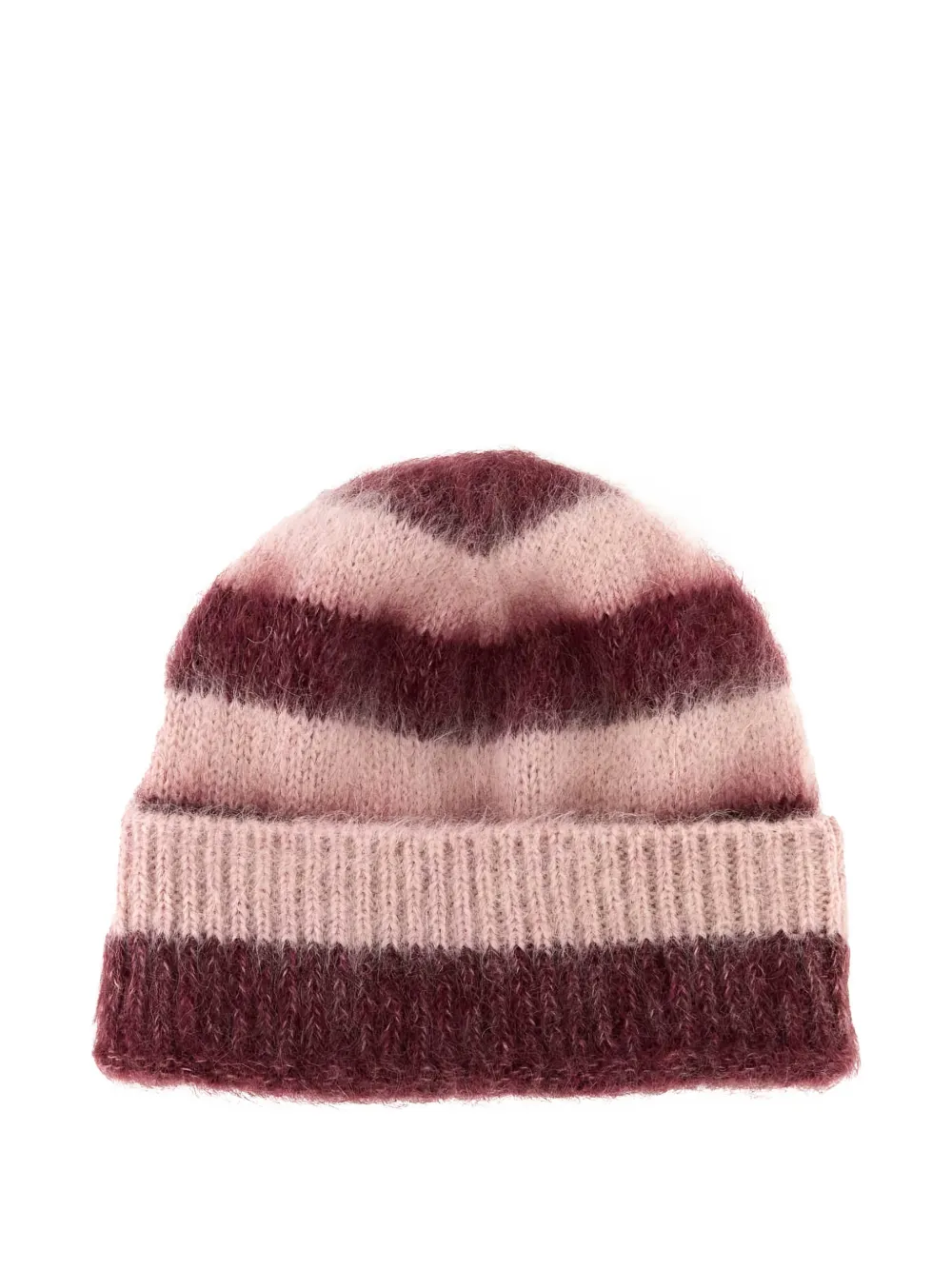 Miu Miu embroidered-logo beanie hat - Roze