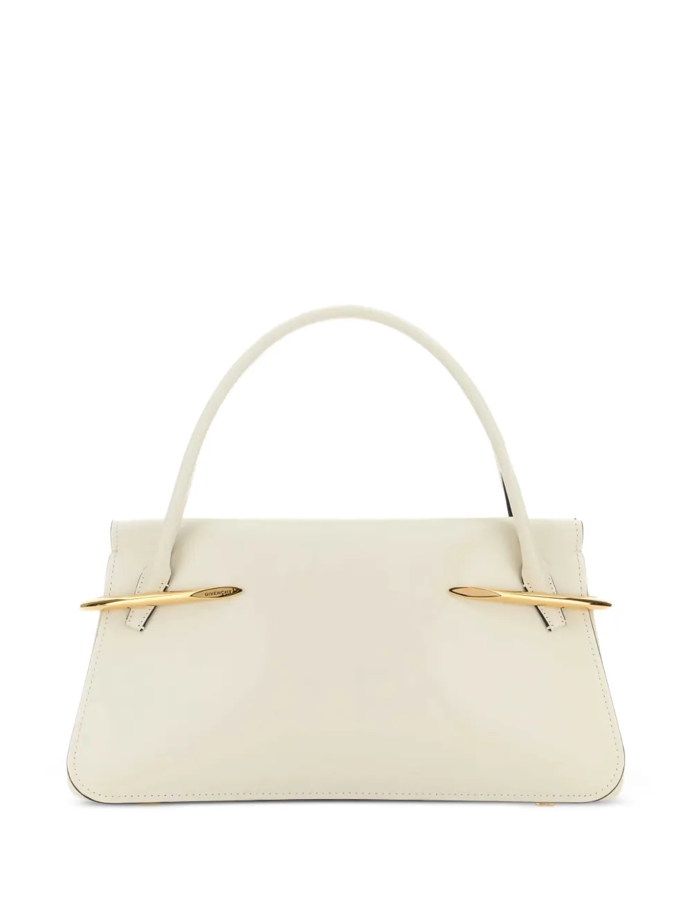 Givenchy Pinch metal detail leather tote bag – Neutrals