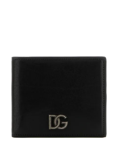 Dolce & Gabbana logo leather wallet