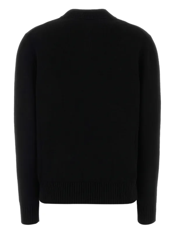 Givenchy logo-embroidered Sweater | Black | FARFETCH