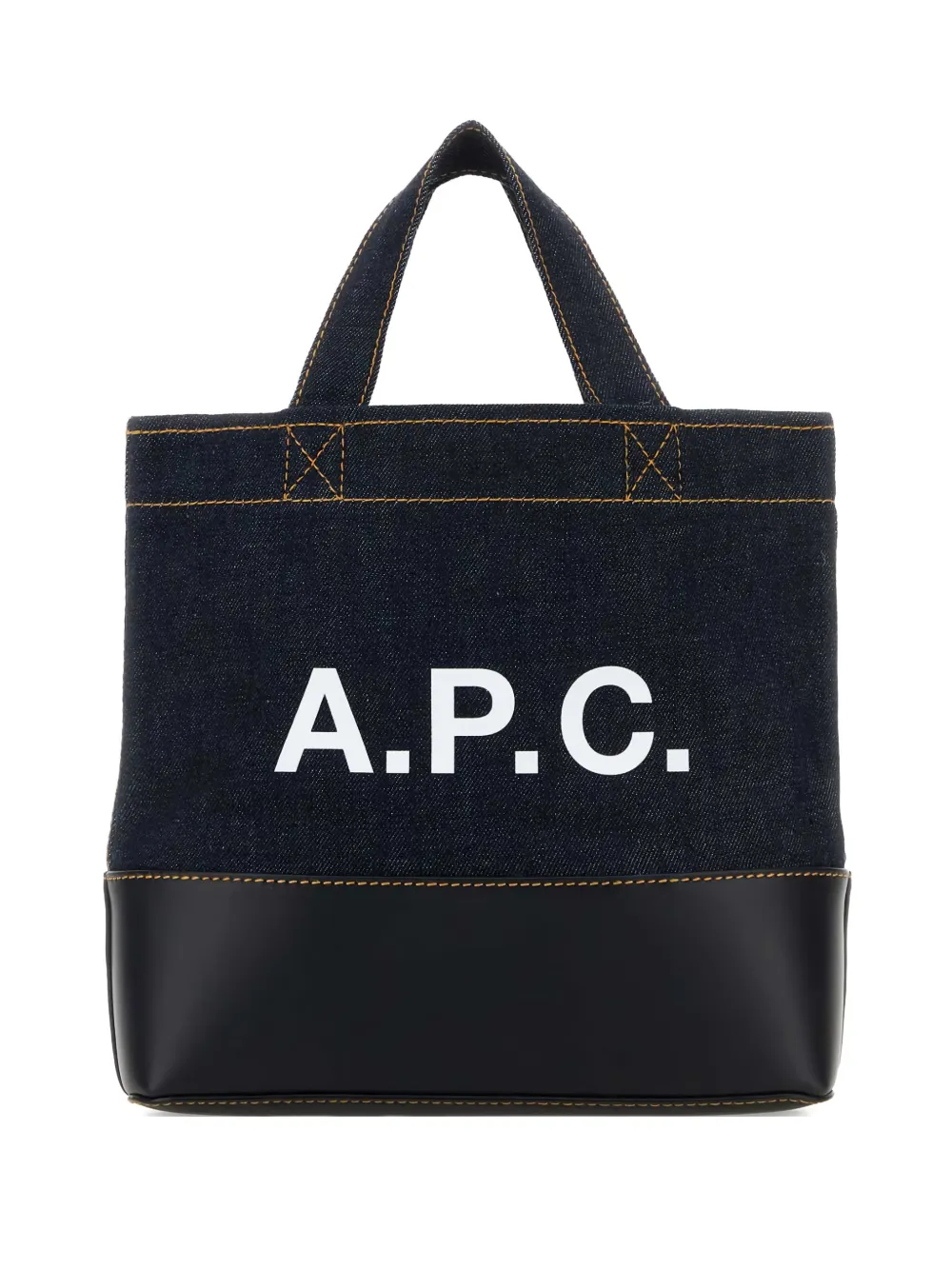 A.P.C. mini Axel denim tote bag | Blue | Image 1