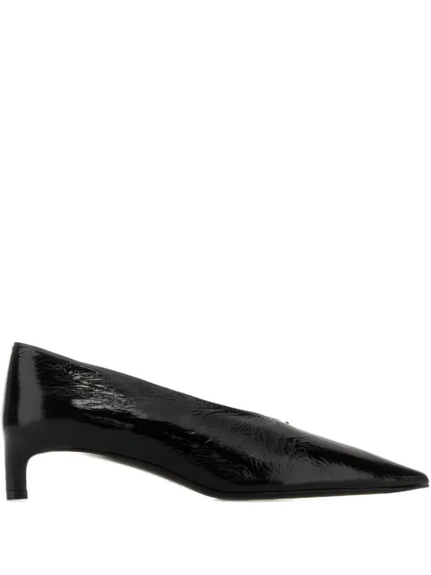 Jil Sander 40mm leather pumps