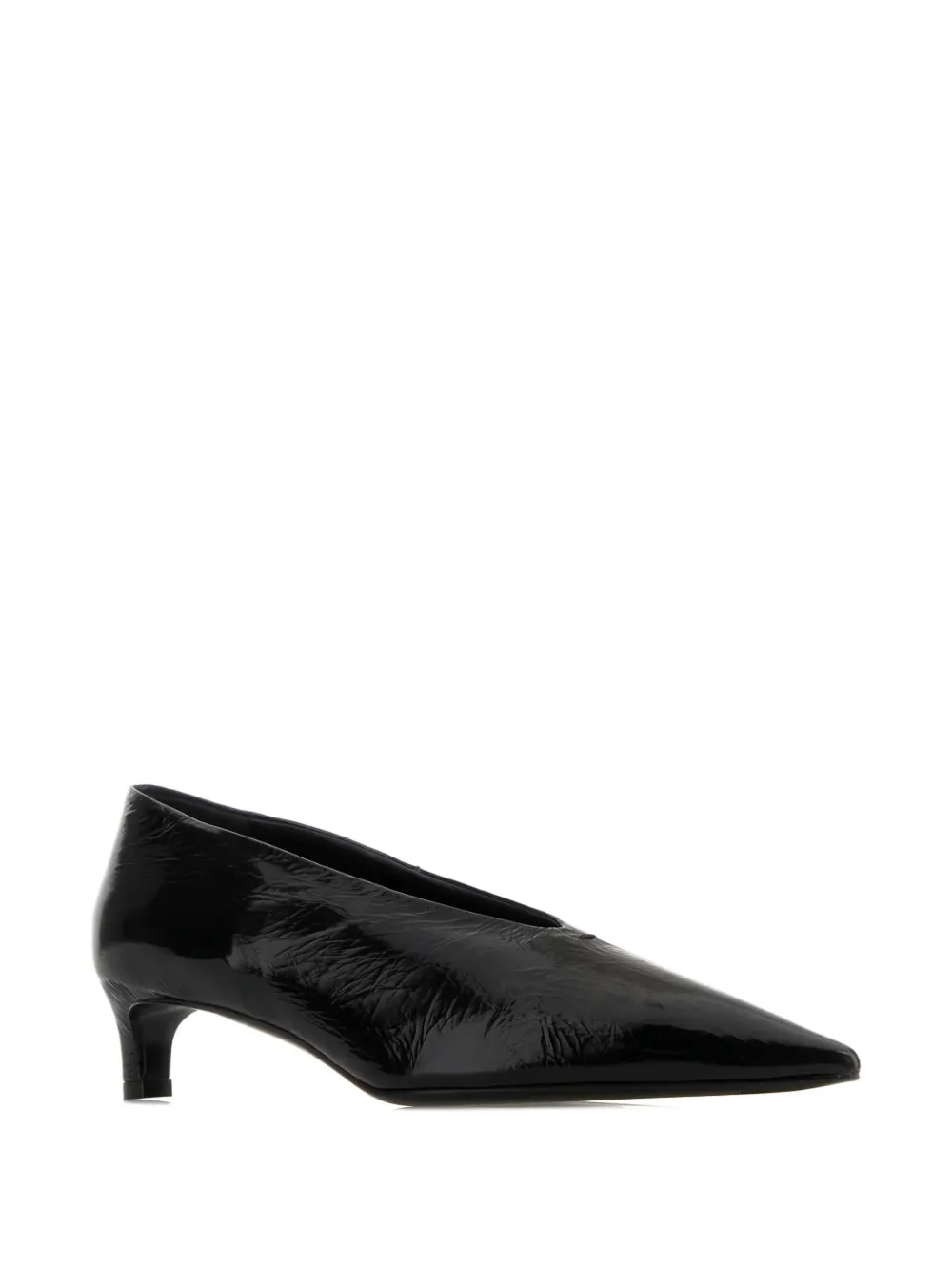 Jil Sander 40mm leather pumps Zwart