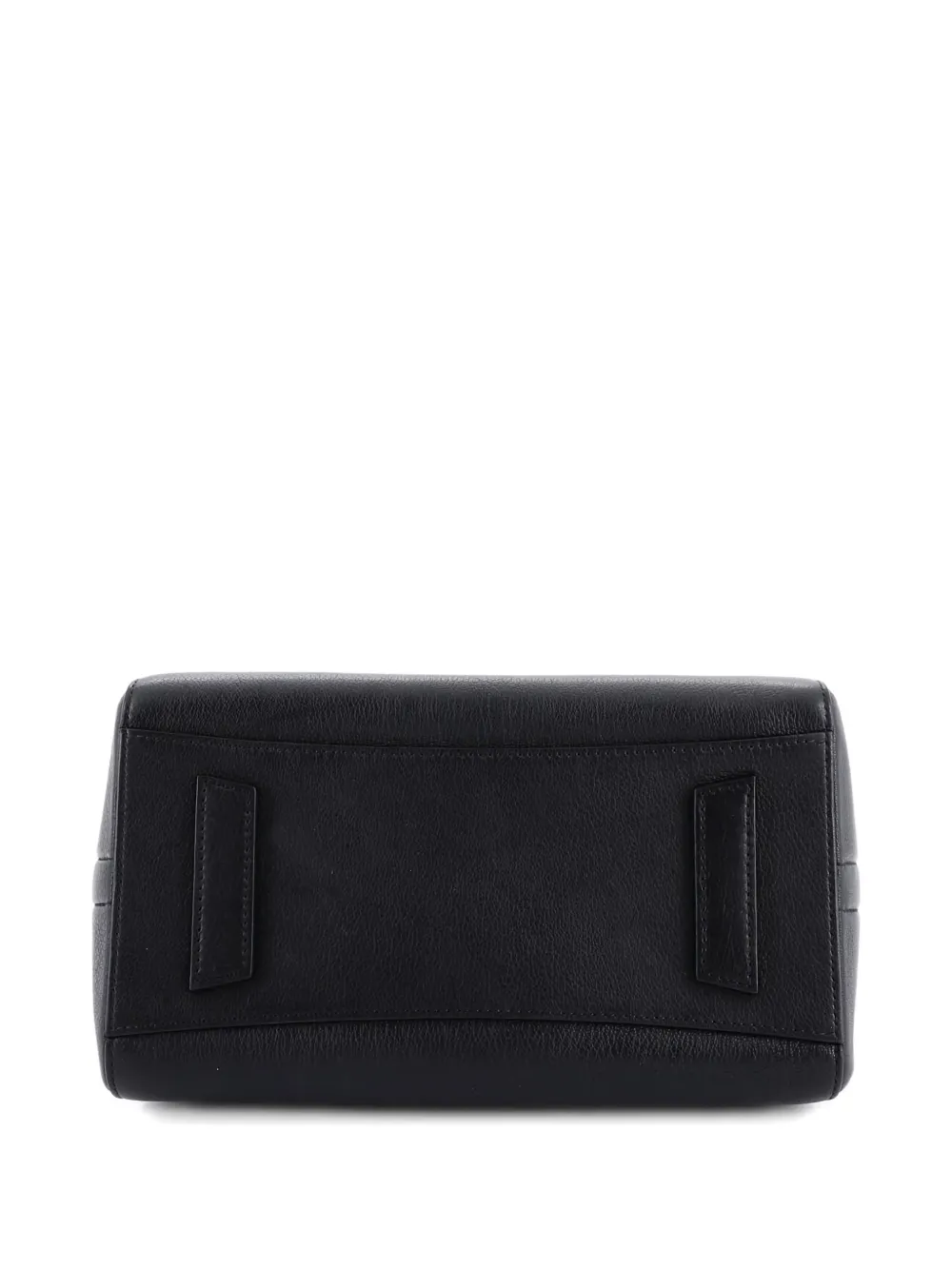 Pre-owned Givenchy Antigona Bag Leather Small Satchel In Black