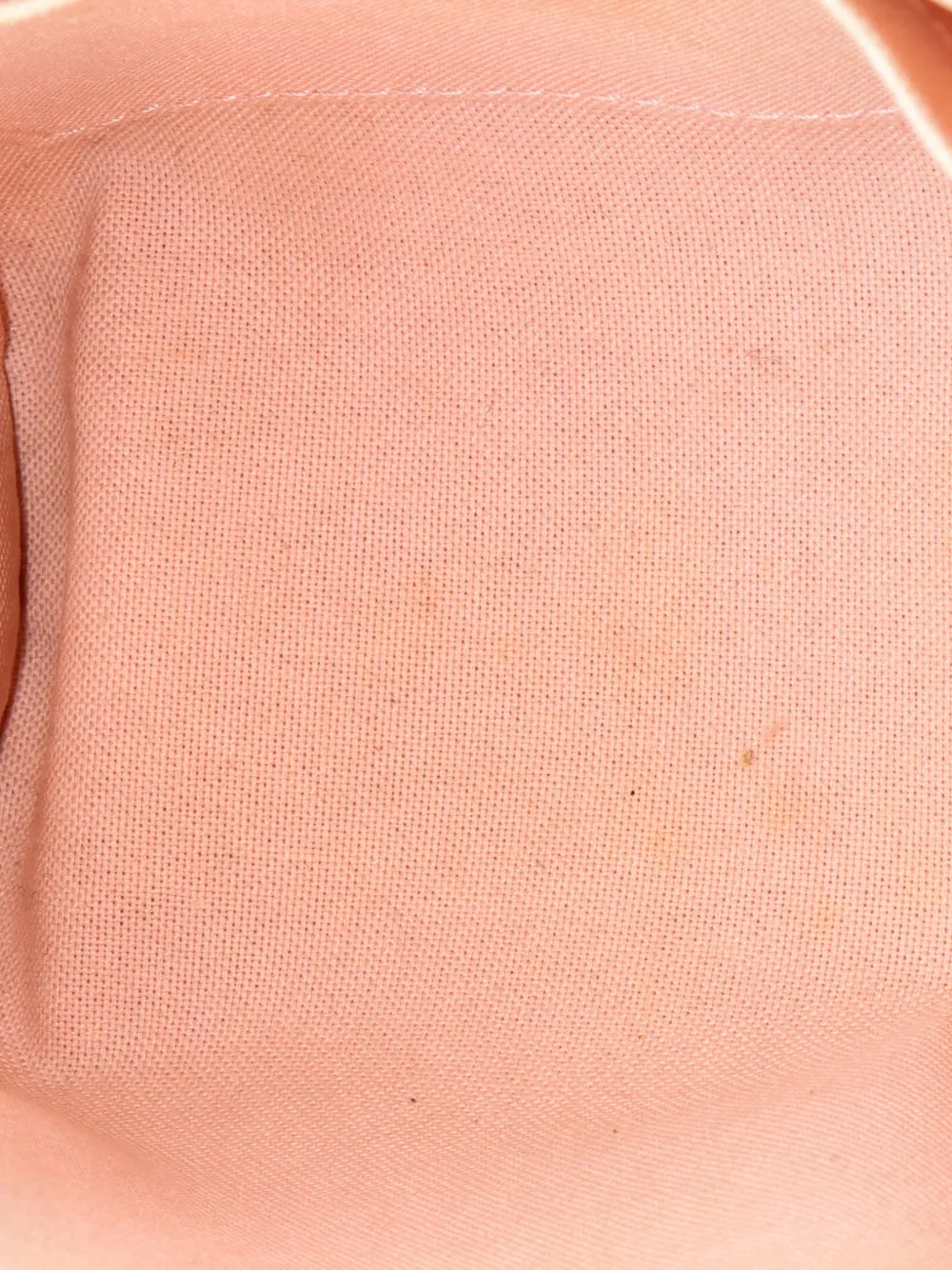 Pre-owned Louis Vuitton Croisette Handbag Damier Crossbody Bag In White