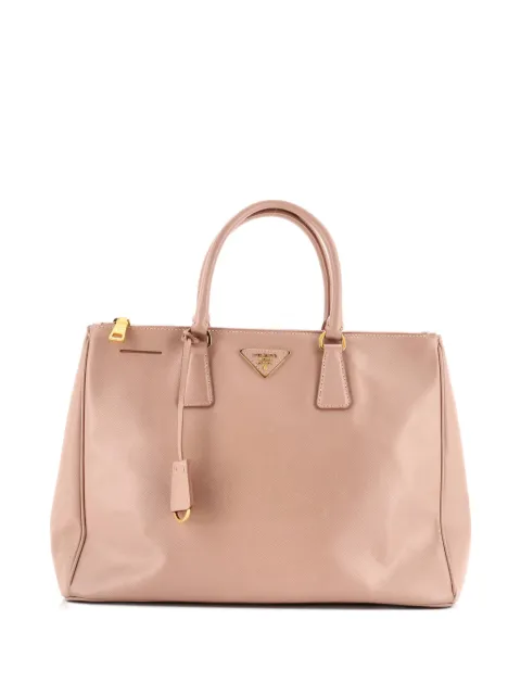 Prada Pre-Owned Double Zip Lux Saffiano Leather Medium tote bag
