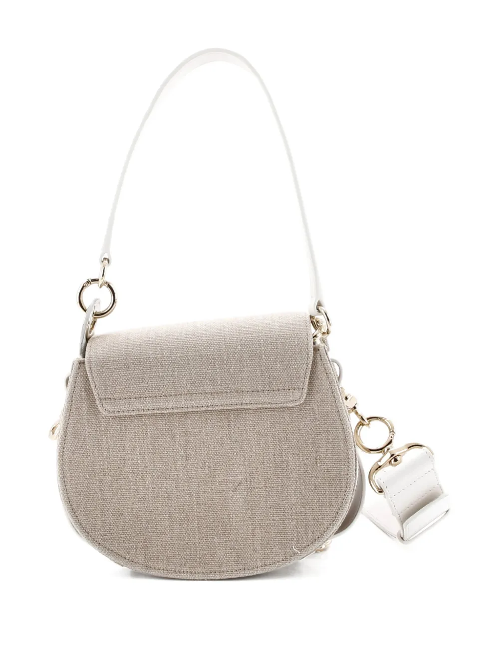 Chloé Pre-Owned Tess Bag Canvas with Leather Small shoulder bag | Pre-Owned | Image 2