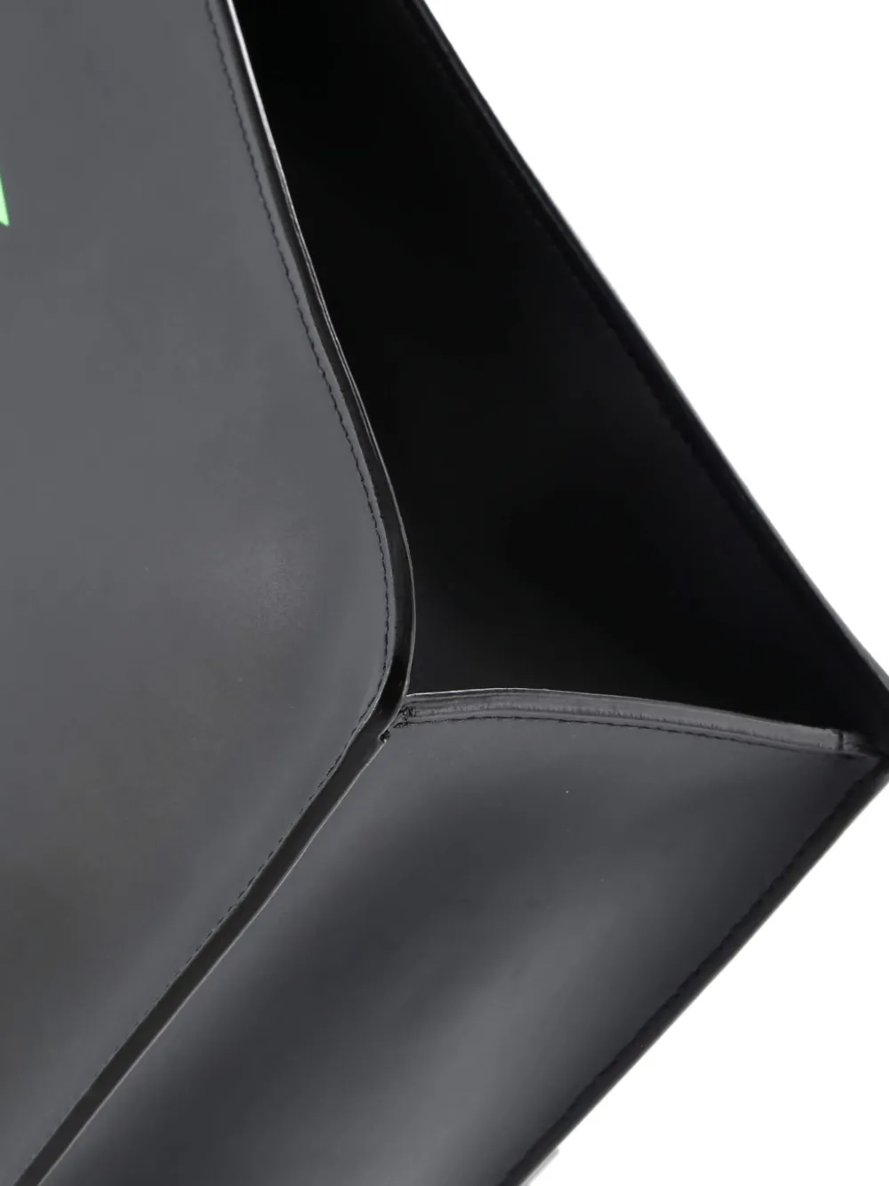 Pre-owned Valentino Garavani Vltn Rockstud Shopping Printed Leather Tall Tote Bag In Black