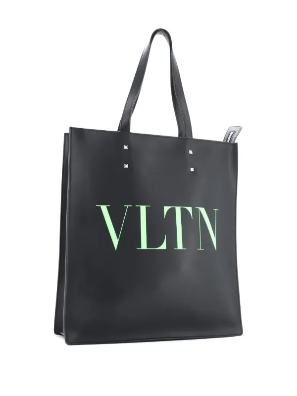 Valentino Garavani Pre-Owned VLTN ロックスタッズ レザー トール