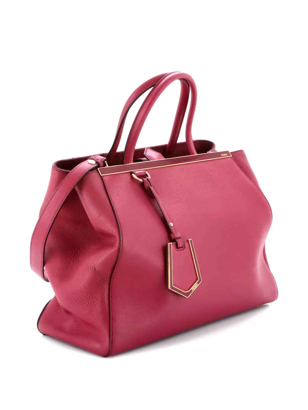 2jours Bag Leather Medium Tote Bag