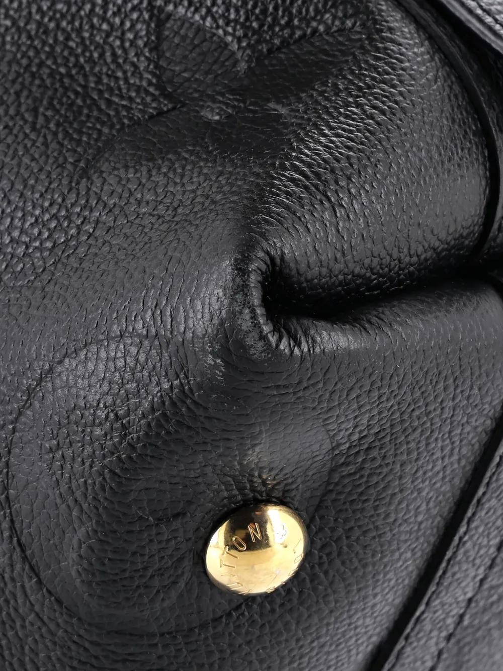 LOUIS VUITTON Pre-owned Carryall Monogram Empreinte Giant Pm Hobo Bag In Black