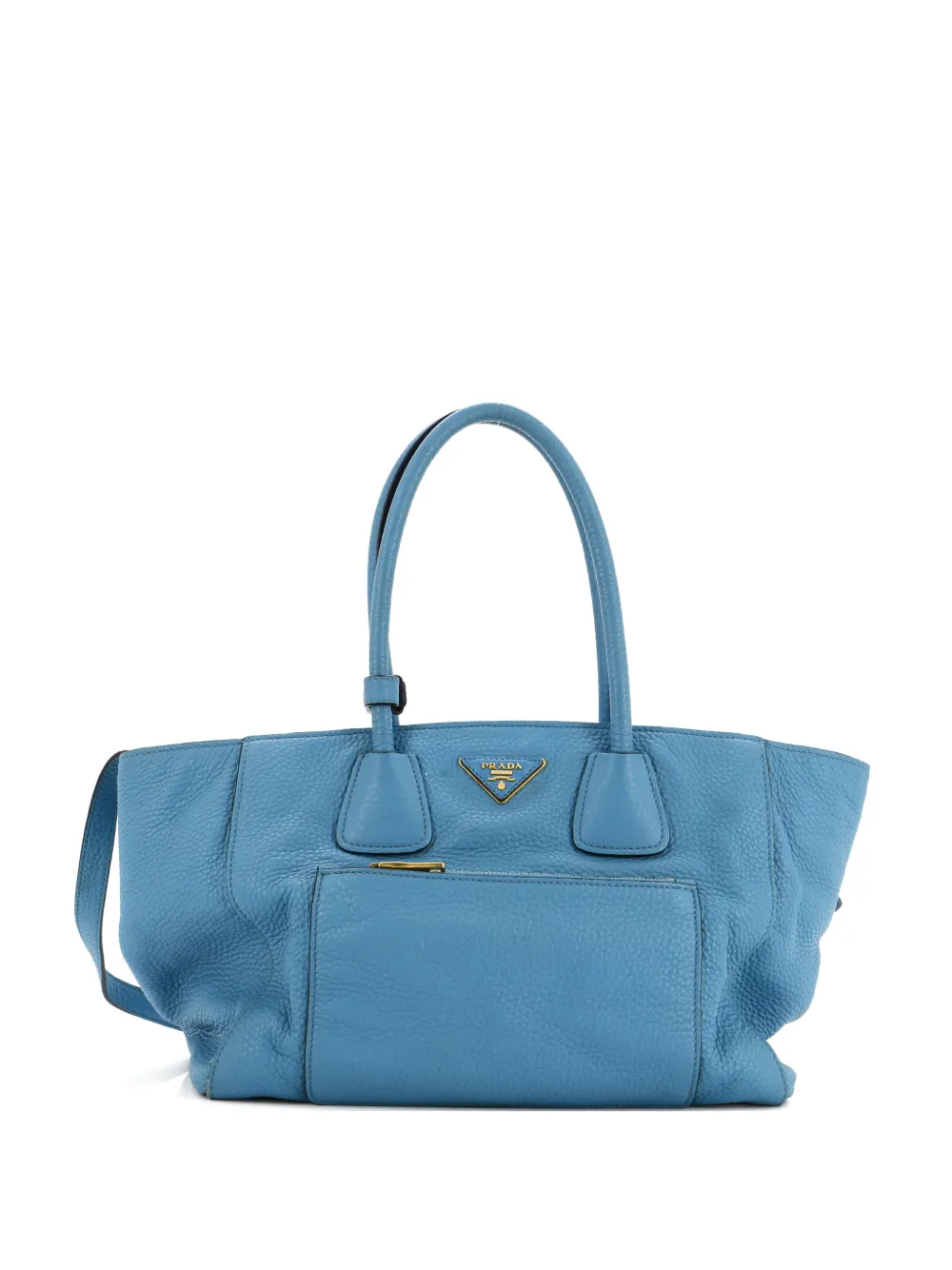 Prada Pre-Owned Front Pocket Wing Convertible Vitello Daino tote bag - Blu
