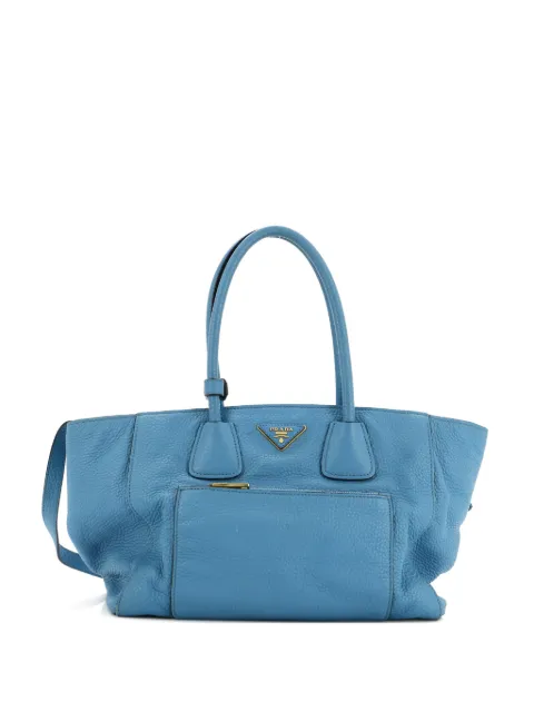 Prada Pre-Owned Front Pocket Wing Convertible Vitello Daino tote bag