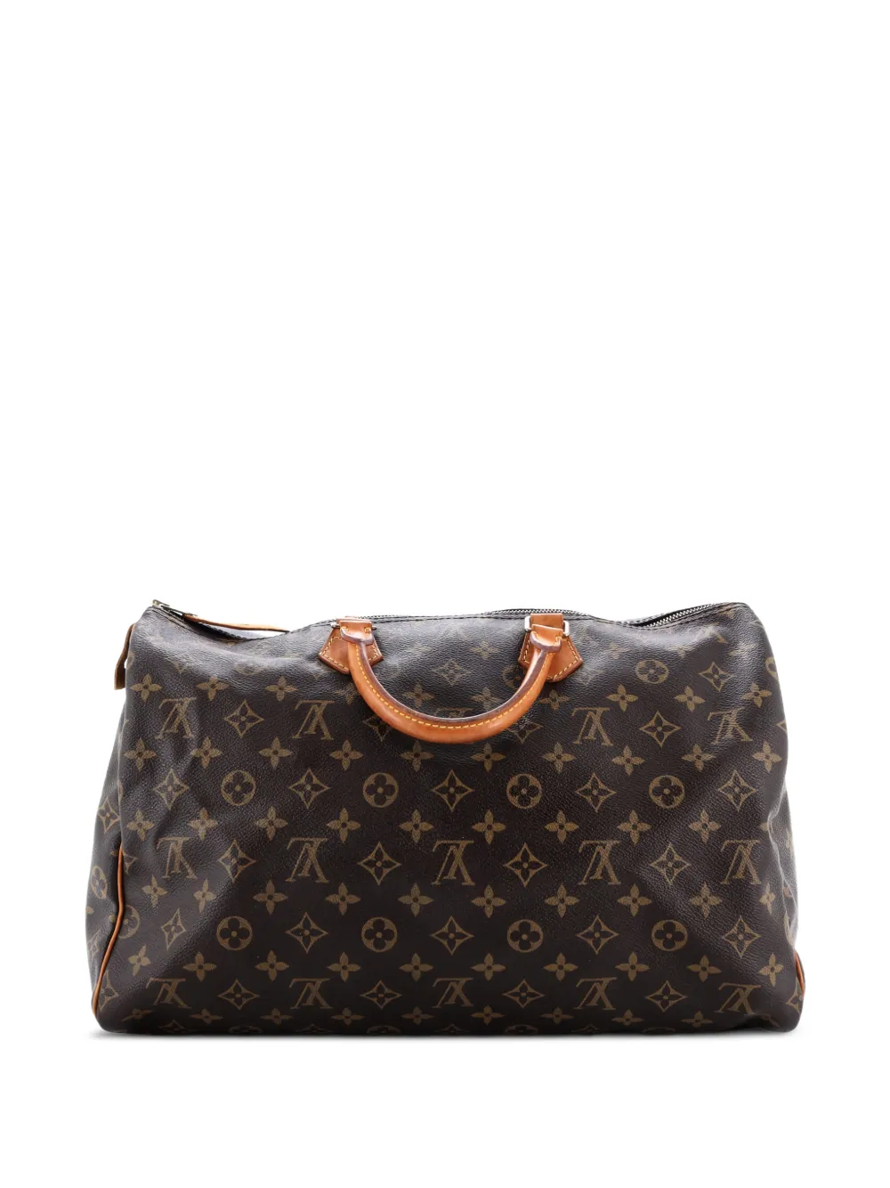 Louis Vuitton Pre-Owned Speedy Handbag Monogram Canvas 40 satchel - Marrone