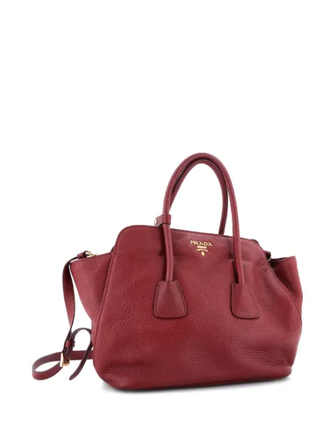 Prada Pre-Owned Convertible Open Shopping Vitello Daino Medium tote bag