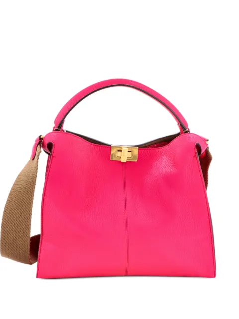 Fendi Pre-Owned petit sac à main Peekaboo X-Lite en cuir