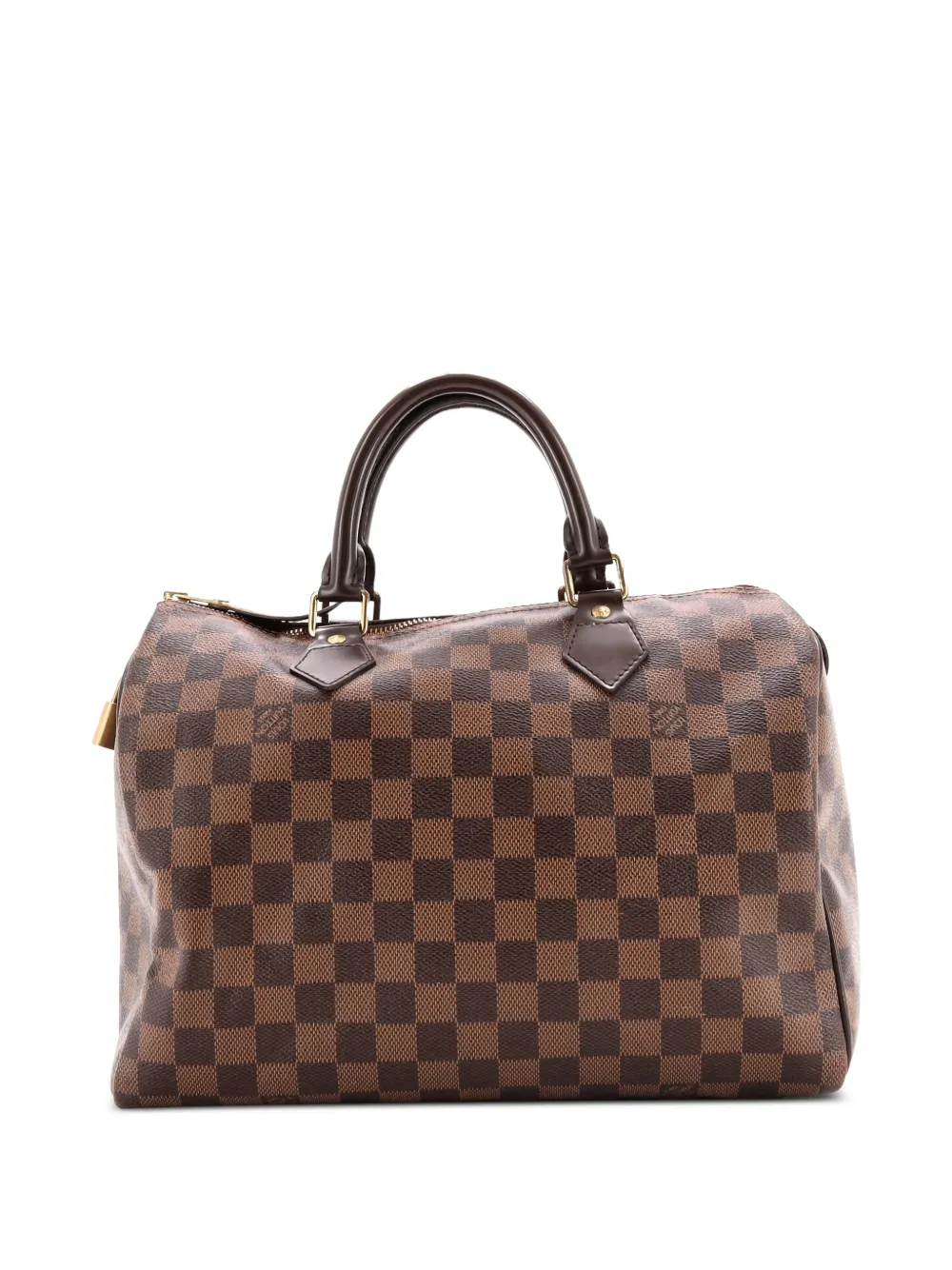 Louis Vuitton Pre-Owned Speedy Handbag Damier 30 satchel - Marrone